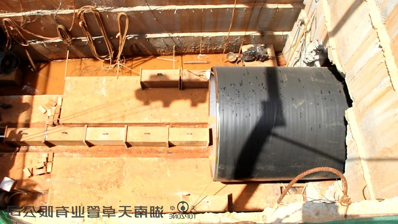 3pe防腐钢管顶管施工
